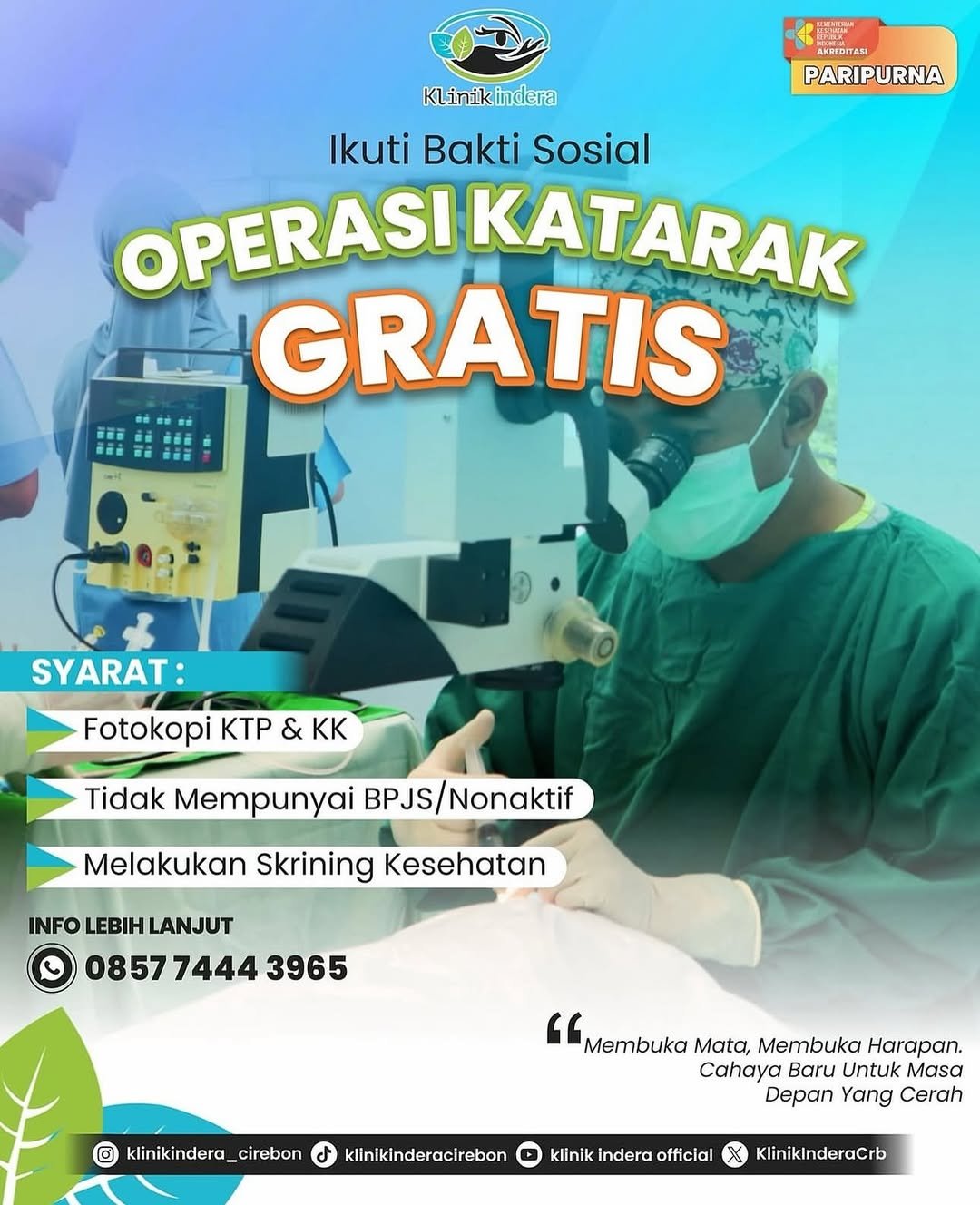 Bakti Sosial Katarak